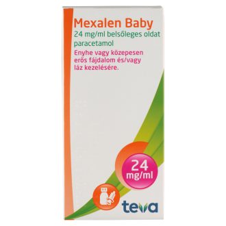 Mexalen Baby 24 mg/ml belsőleges oldat 100 ml