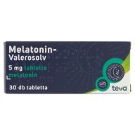 Melatonin-Valerosolv 5 mg tabletta 30 db