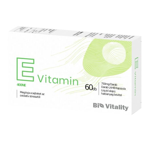 Bio Vitality E-Vitamin lágyzselé kapszula 60 db