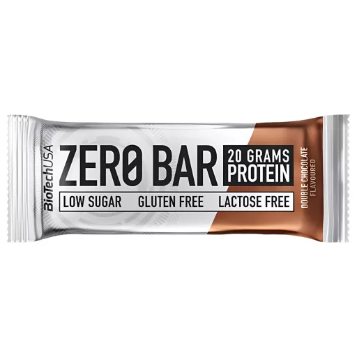 BioTechUSA Zero Bar fehérjeszelet dupla csoki 50 g 