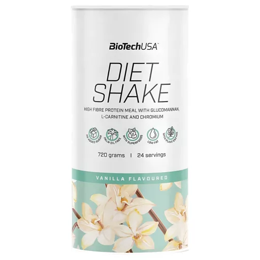 BioTechUSA Diet Shake diétás ital vanília 720 g