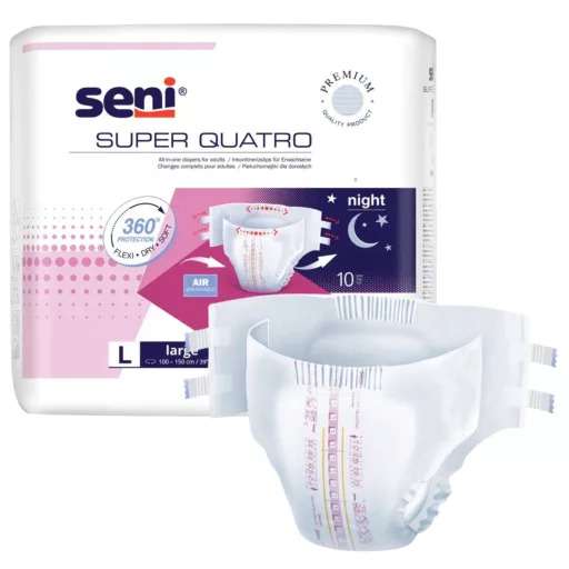 Seni Super Quatro nadrágpelenka L 10 db