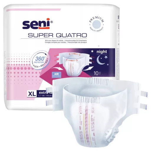 Seni Super Quatro nadrágpelenka XL 10 db