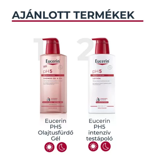 Eucerin pH5 olajtusfürdő gél 400 ml