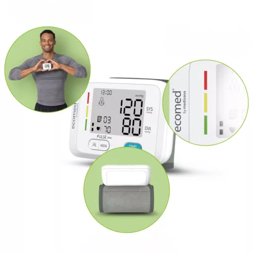Medisana BW-83E Ecomed csuklós vérnyomásmérő