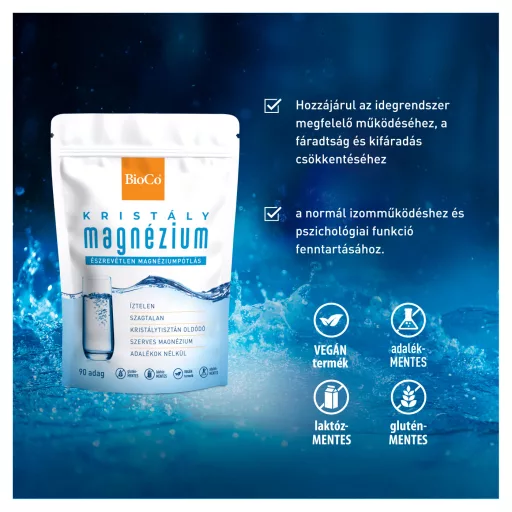 BioCo Kristály magnézium tasakos por 150 g