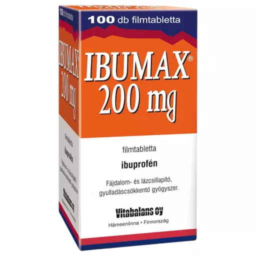 Ibumax 200 mg filmtabletta 100 db