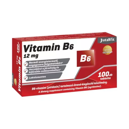 Jutavit B6-vitamin 12 mg tabletta 100 db