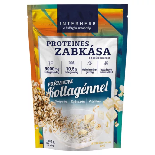 Interherb Proteines zabkása fehércsoki ízű 1000g