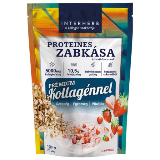 Interherb Proteines zabkása eperízű 1000g