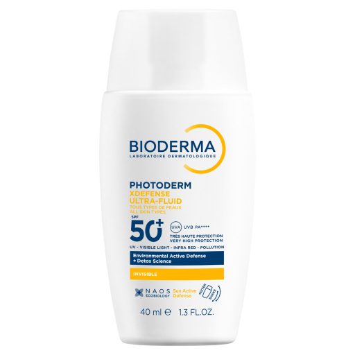 Bioderma Photoderm XDefense SPF50+ színtelen ultra-fluid 40 ml