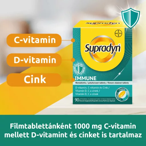 Supradyn Immune filmtabletta 90 db