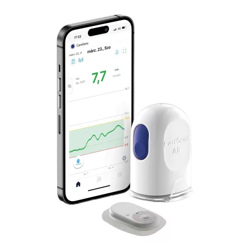 CareSens Air vércukormonitorozó rendszer
