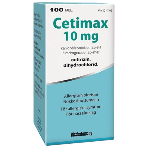 Cetimax 10 mg filmtabletta 100 db
