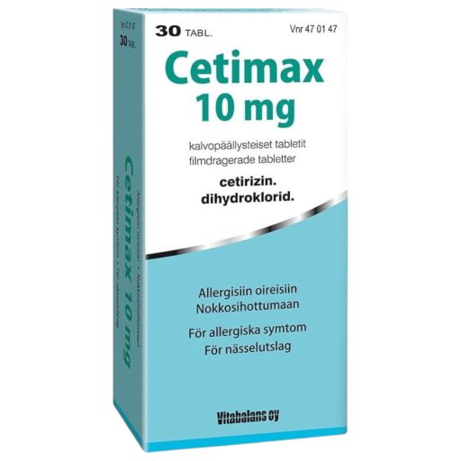 Cetimax 10 mg filmtabletta 30 db