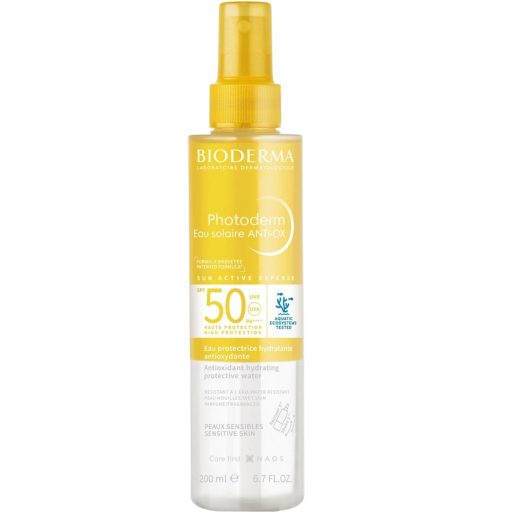 Bioderma Photoderm Eau solaire ANTI-OX SPF50+ 200 ml