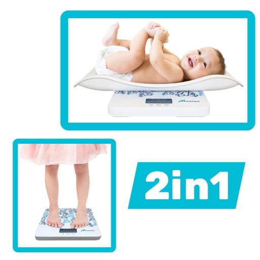 Momert 6426 csecsemő kisgyermek elektromos mérleg