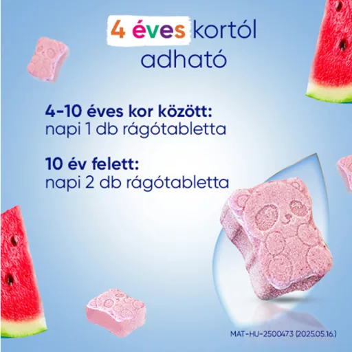 Magne B6 Kids étrend-kiegészítő rágótabletta 30 db