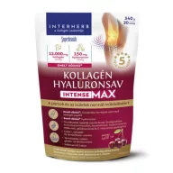   Interherb Kollagén&Hyaluronsav Intense Max porcépítő italpor meggy 340 g