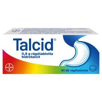 Talcid 0,5 g rágótabletta 50 db