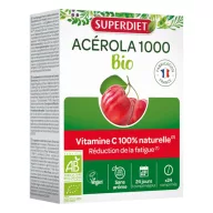   SUPERDIET Acerola 1000 mg, C-vitamin 170 mg, 24 db rágótabletta