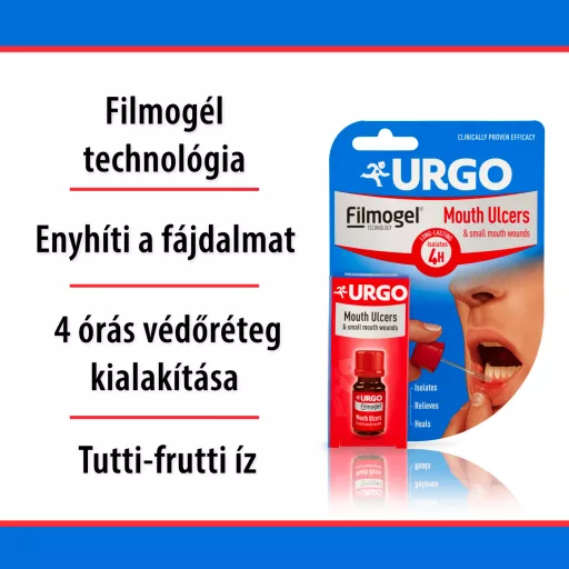 URGO Filmogel aftára, szájsebekre 6 ml