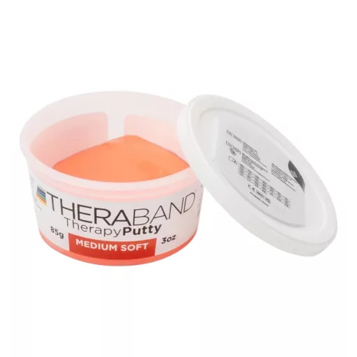 TheraBand kézterápiás gyurma piros 85g