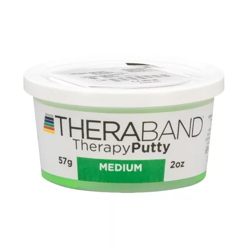TheraBand kézterápiás gyurma zöld 57g