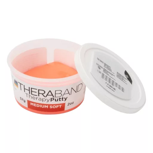 TheraBand kézterápiás gyurma piros 57g