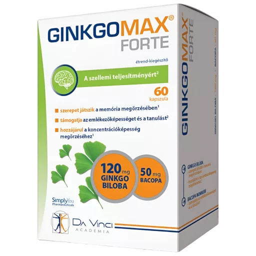 Da Vinci GinkgoMax Forte lágyzselatin kapszula 60 db