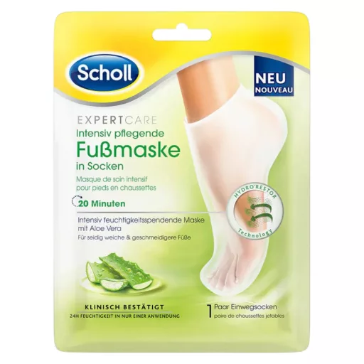 Scholl Pedimask Aloe Vera mélytápláló 1 pár