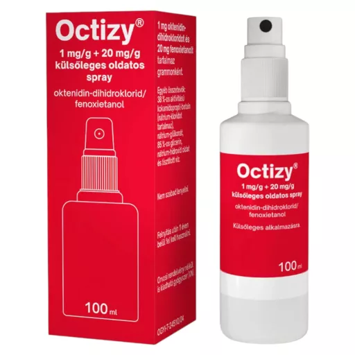 Octizy 1 mg/g + 20 mg/g külsőleges oldatos spray 100 ml