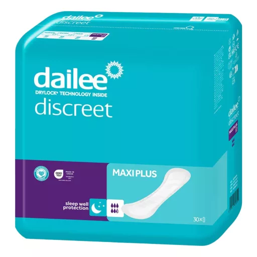 Dailee Discreet Maxi Plus inkontinencia betét 960 ml 30 db