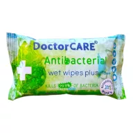 DoctorCARE Plus antibakteriális nedves törlőkendő 15 db