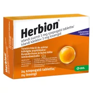 Herbion izlandi zuzmó 3 mg szopogató tabletta 24 db