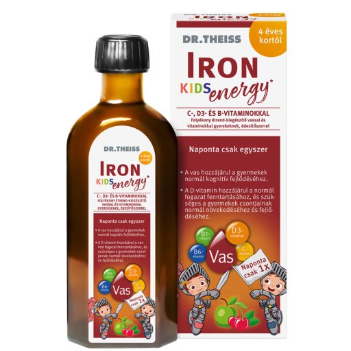 Dr. Theiss Iron Energy Kids vaskészítmény gyerekeknek 250 ml