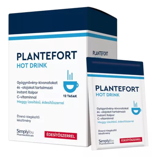 Plantefort Hot Drink italpor meggy 12 tasak