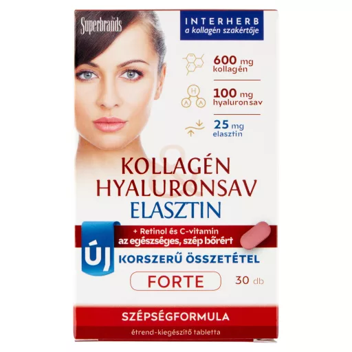 Interherb Kollagén & Hyaluronsav Elasztin forte tabletta 30 db