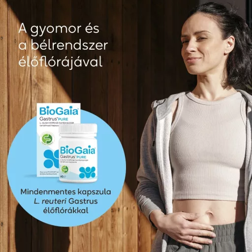 BioGaia Gastrus PURE kapszula 60 db