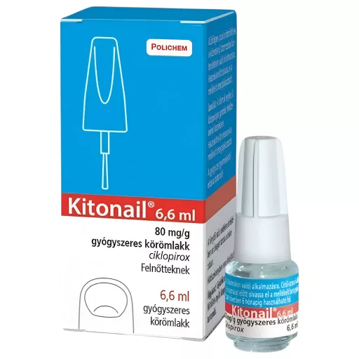 Kitonail 80 mg/g gyógyszeres körömlakk 6,6 ml