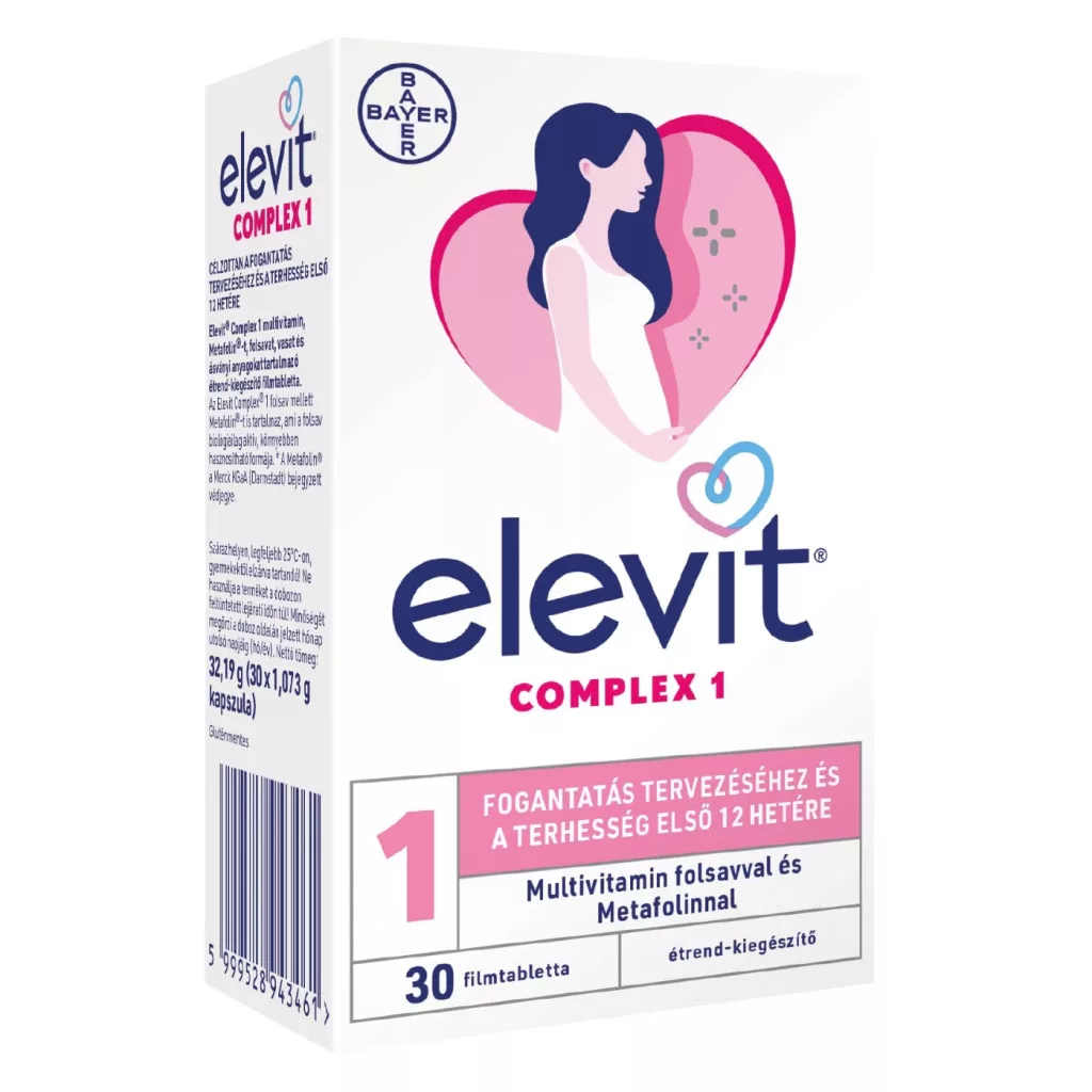 Elevit Complex 1 Multivitamin filmtabletta 30 db - Online vá