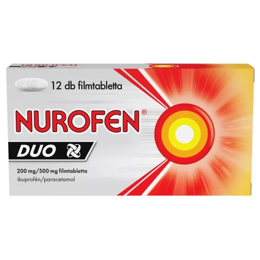 Nurofen Duo 200 mg / 500 mg filmtabletta 12 db