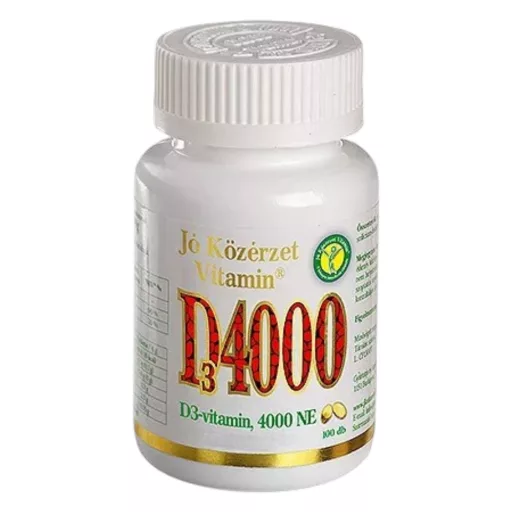 Jó Közérzet Vitamin D3-vitamin 4000 NE kapszula 100 db