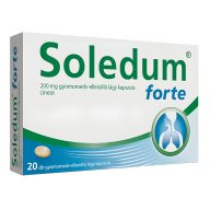   Soledum Forte 200 mg gyomornedv-ellenálló lágy kapszula 20 db