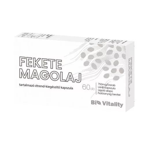 BioVitality Fekete magolaj kapszula 30 db