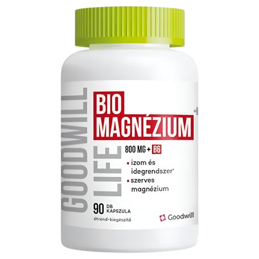Goodwill Life Magnézium + B6 kapszula 90 db