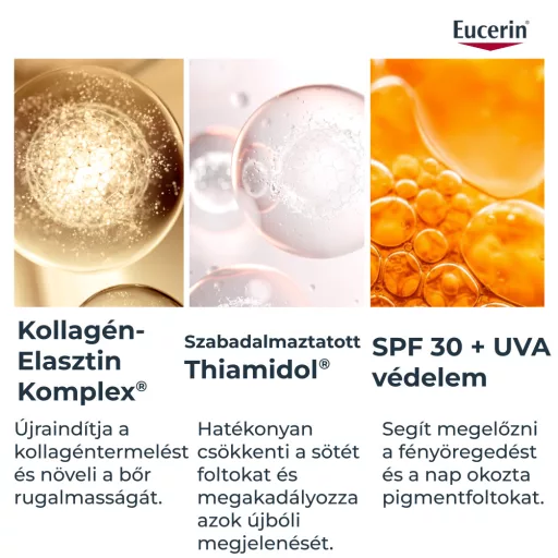Eucerin Hyaluron-Filler + Elasticity bőrtömörséget regeneráló éjszakai krém öko-utántöltő 50 ml