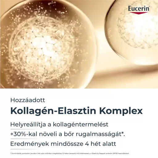 Eucerin Hyaluron-Filler + Elasticity bőrtömörséget regeneráló nappali arckrém Rose SPF30 öko-utántöltő 50 ml