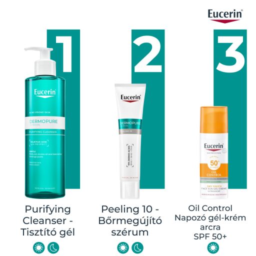 Eucerin DermoPure Clinical Peeling 10 bőrmegújító szérum 40 ml