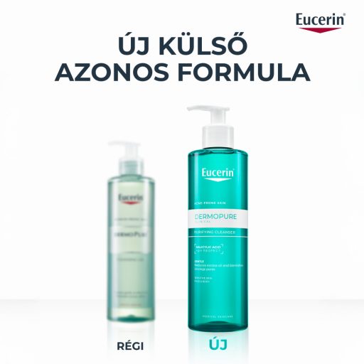 Eucerin DermoPure Clinical Purifying Cleanser tisztító gél 400 ml